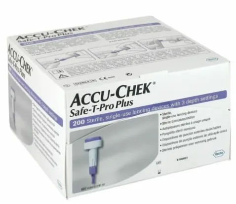 Accu-Chek Safe T-Pro Plus 200 Pezzi