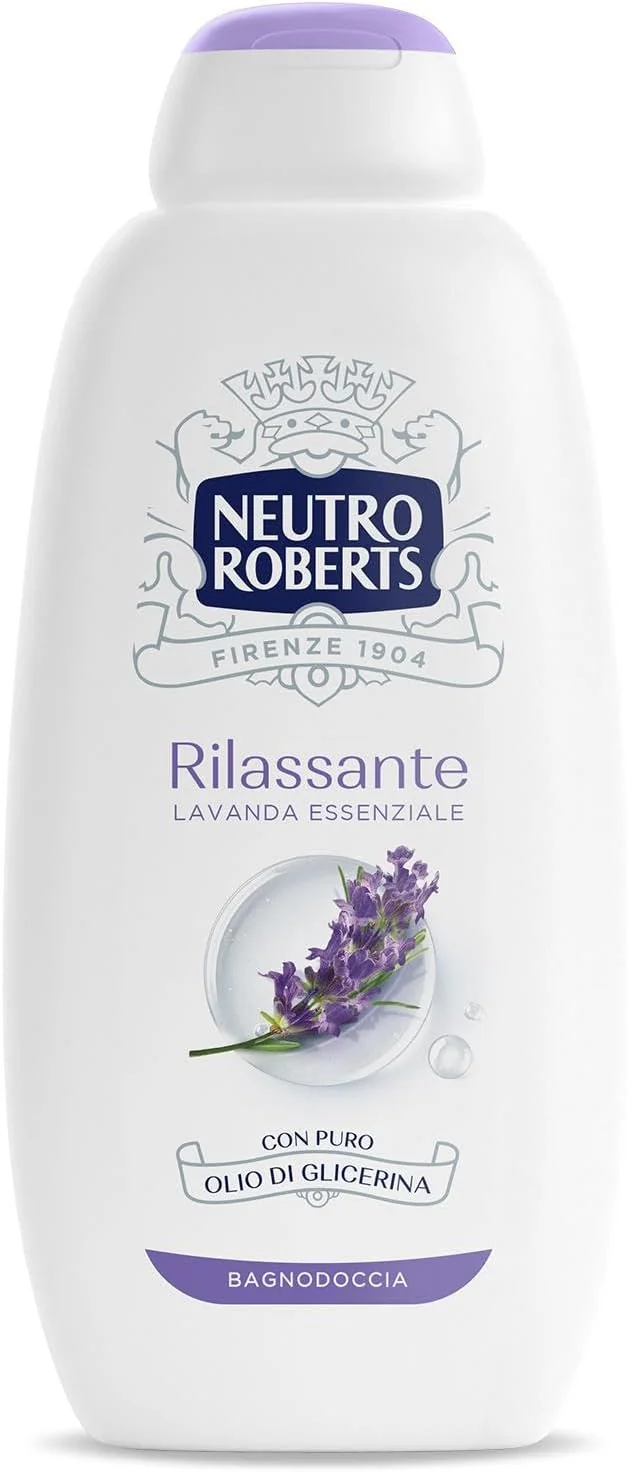 Neutro Roberts Bagnoschiuma Rilassante 600 ml Con Lavanda Essenziale