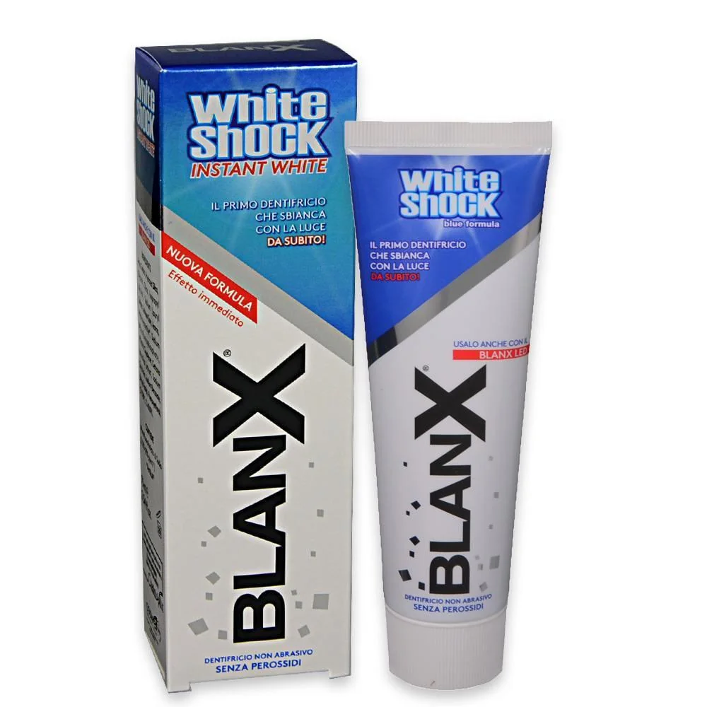Blanx White Shock Instant White Dentifricio 75 ml Sbiancante