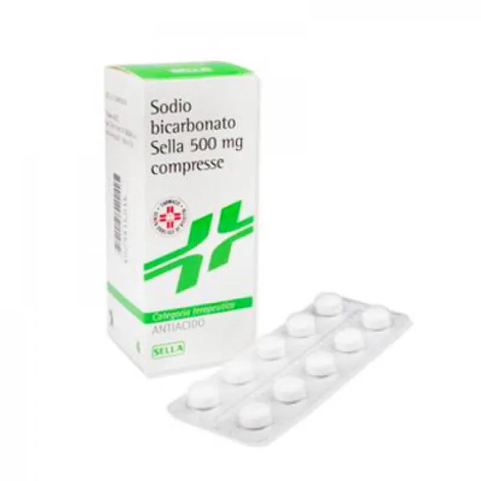 Sodio Bicarbonato 50 Compresse 500 mg