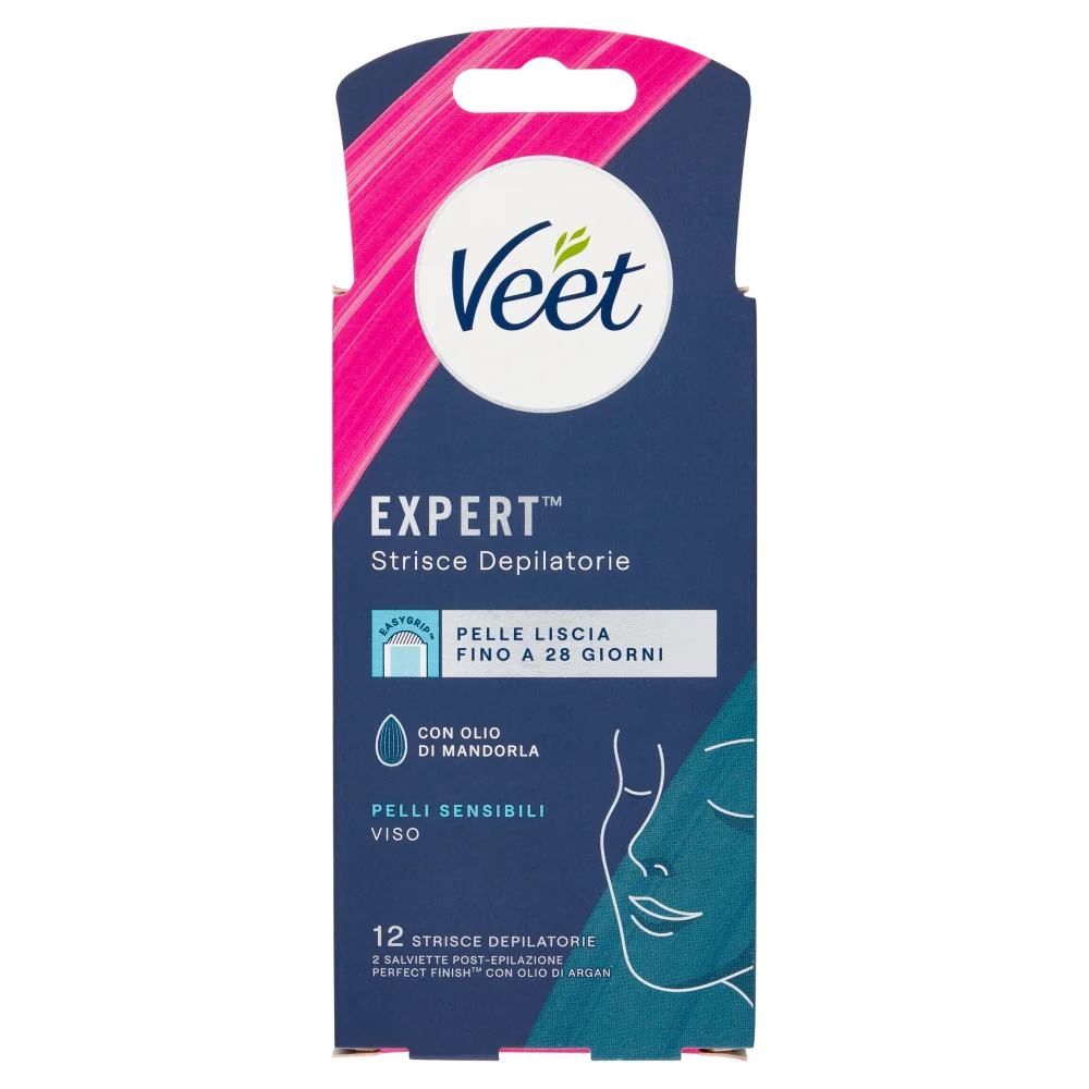 Veet Expert Dep Viso Sens 12Pz