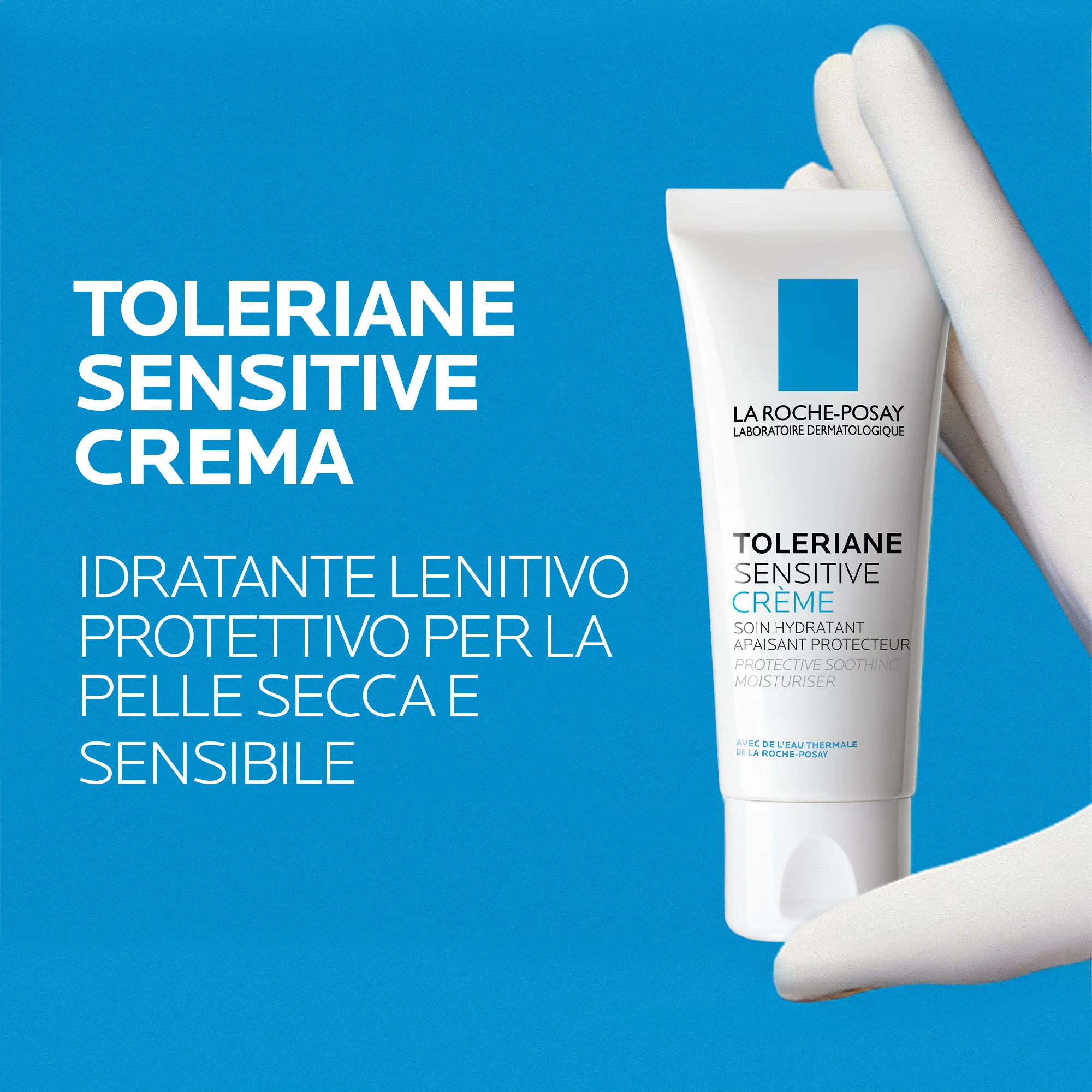 La Roche Posay Toleriane Sensitive Crema 40 Ml Pelle secca e reattiva