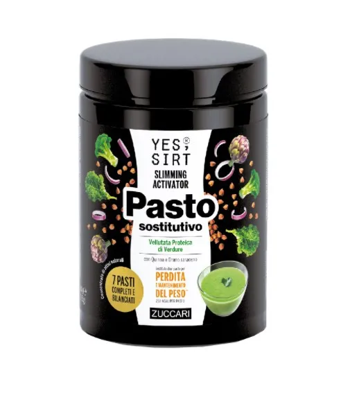 Yes Sirt Pasto Sostitutivo Vellutata Proteica Verdure 7x52 g - Pasto sostitutivo