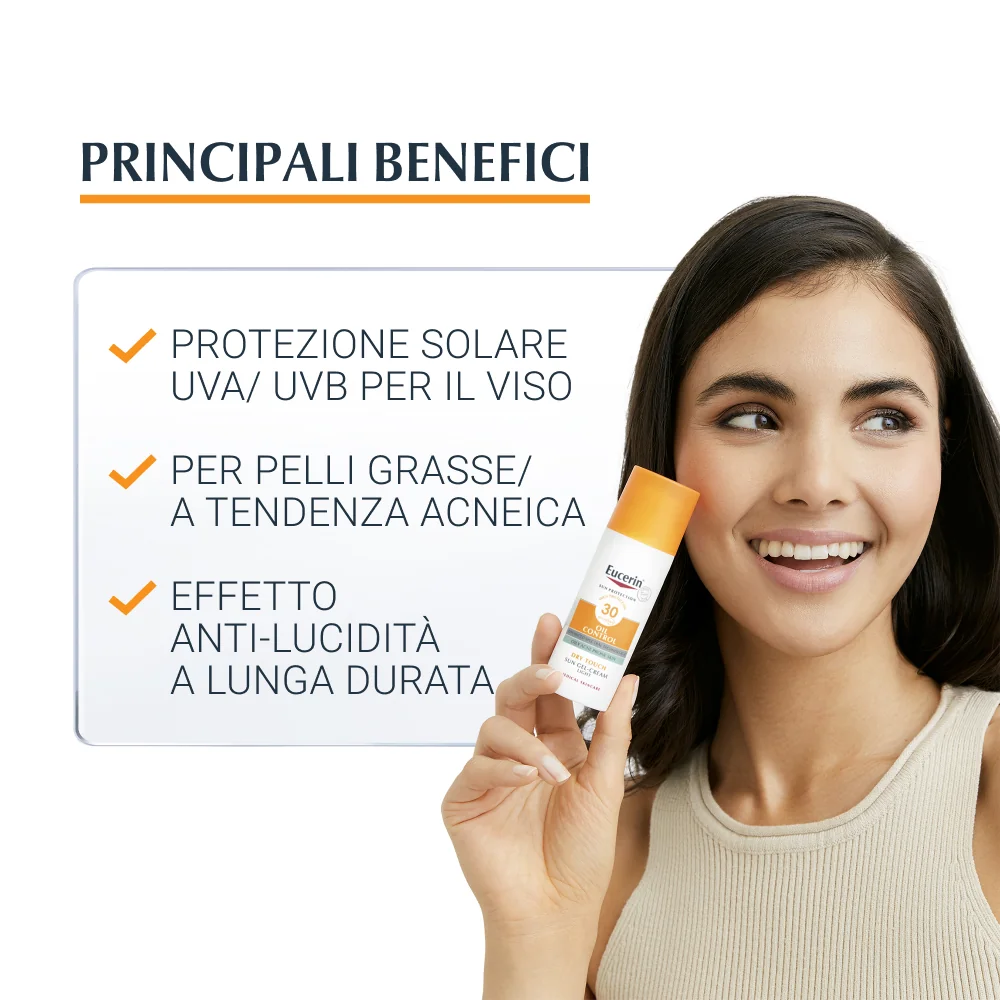 Eucerin Sun Oil Control SPF 30 50 ml Protezione Solare