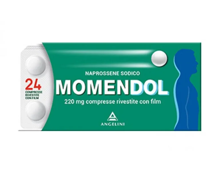 Momendol 24 Compresse 220 mg Naprossene Farmaco Antinfiammatorio