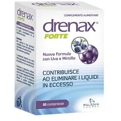 Drenax Forte Mirtillo 60 Compresse -  Eliminazione dei Liquidi in Eccesso