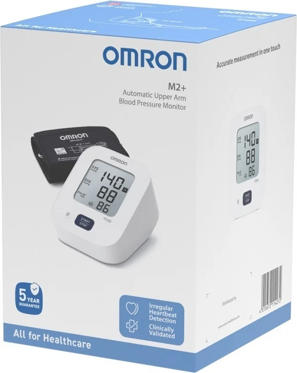 Sfigmomanometro Da Braccio Omron M2+
