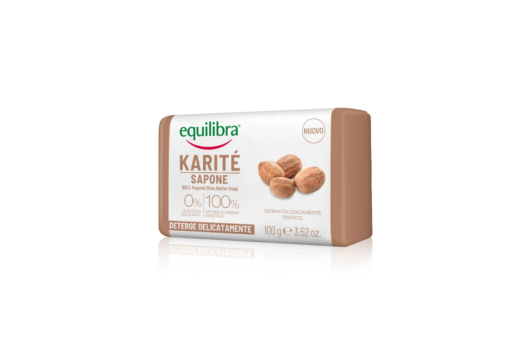 Equilibra Kit Mani Karitè Sapone 100% Vegetale 100 g + Crema Mani 100 ml