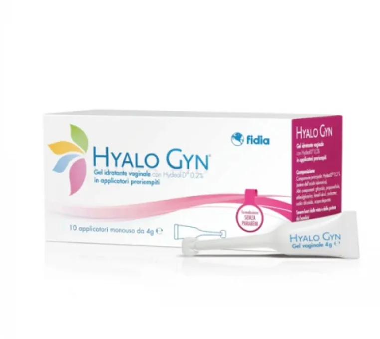 Hyalo Gyn Gel 10 Applicatori Monodose Gel Vaginale con Acido Ialuronico