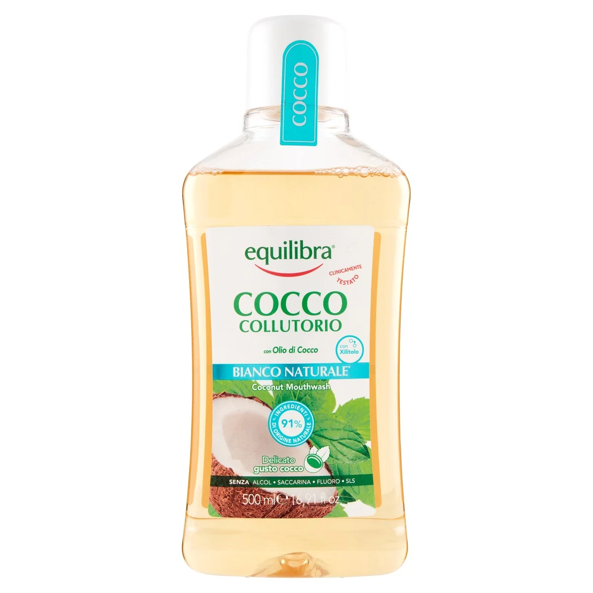 Equilibra Cocco Collutorio Bianco Naturale 500 ml Delicato