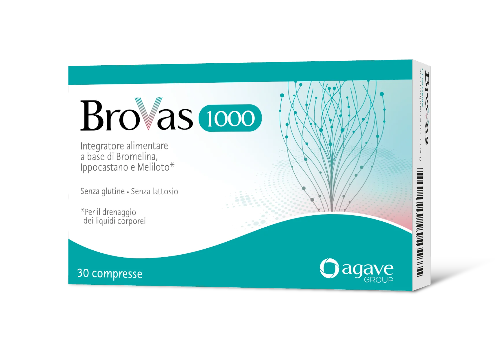 Brovas 1000 30 Compresse Microcircolo