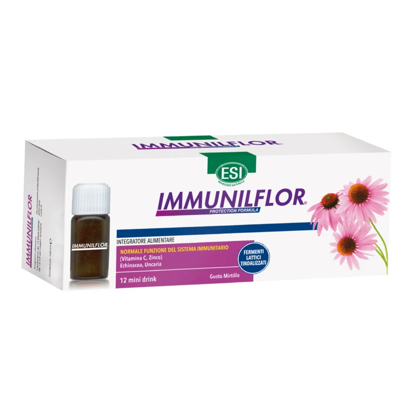 Esi Immunilflor 12 Mini Drink Integratore Difese Immunitarie