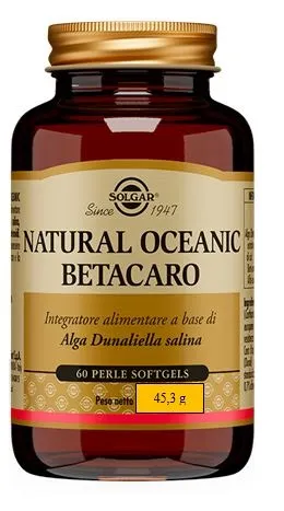 Natural Oceanic Betacaro 60 Perle Benessere Pelle e Vista