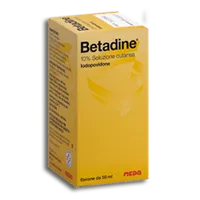 Betadine 10% Iodopovidone Soluzione Cutanea Flacone 50 ml