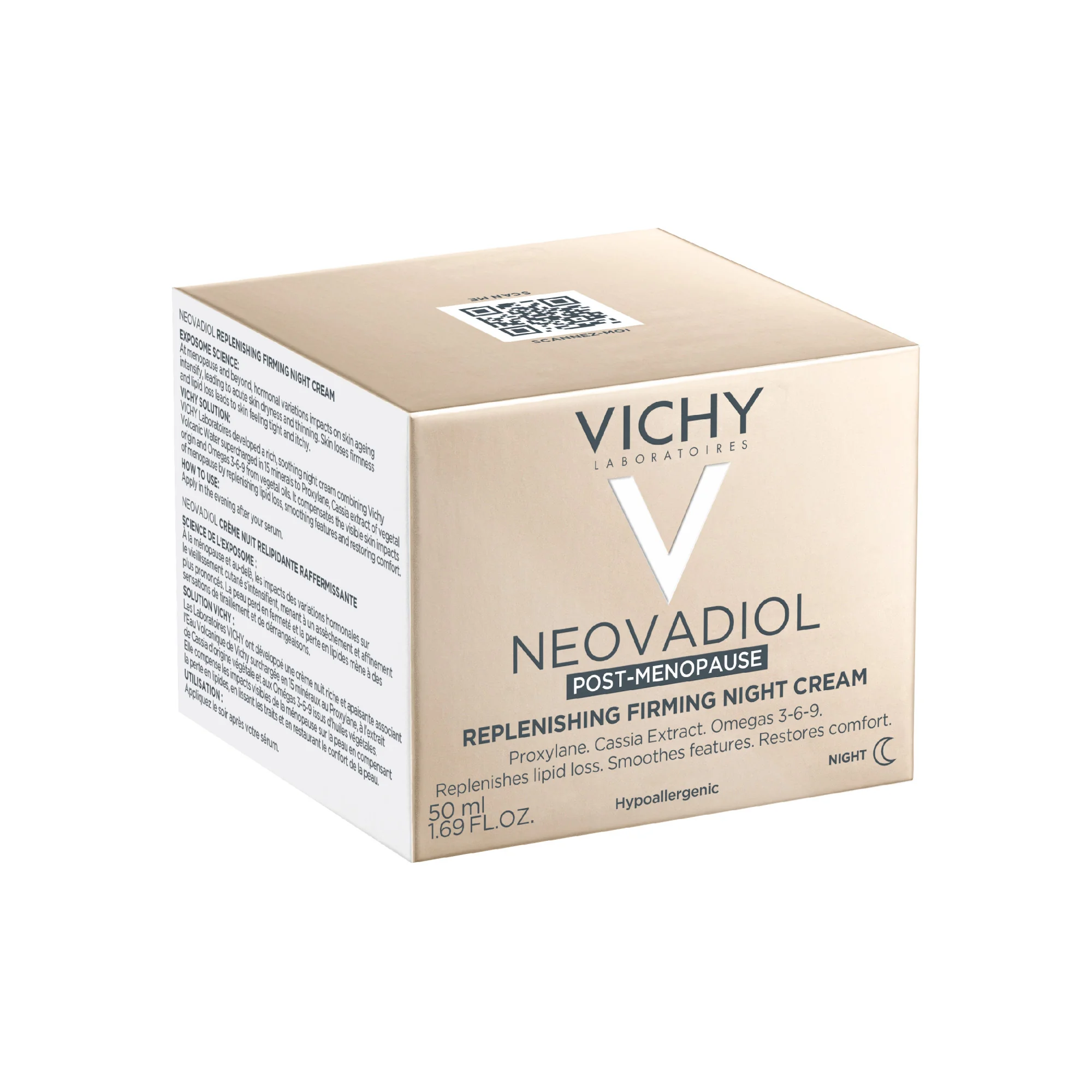 Vichy Neovadiol Post-Menopausa Crema Notte 50 Ml Relipidante Anti-Rilassamento