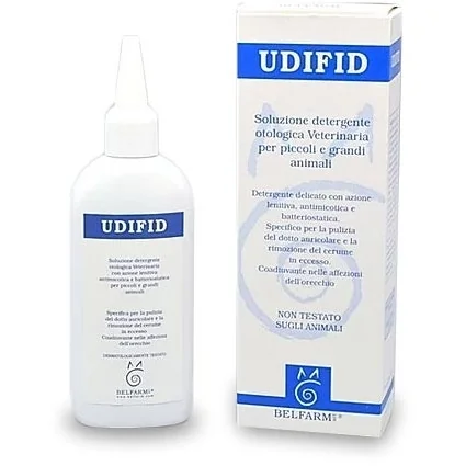 Udifid Soluzione Detergente Otologica 150 ml Per la Pulizia del Dotto Auricolare