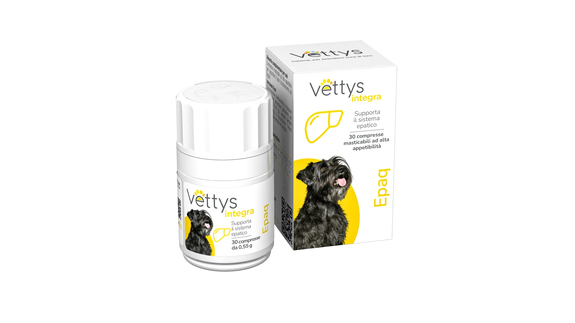 Vettys Integra Epaq Cane 30 Compresse Masticabili Benessere Epatico