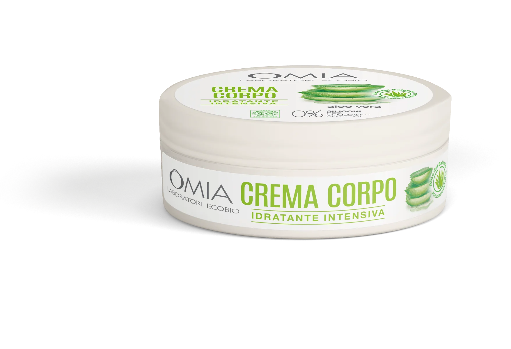 Omia Crema Corpo Idratante Con Aloe del Salento Giara 150 ml