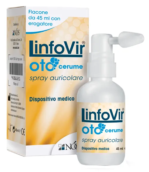 LinfoVir Oto Cerume Spray Auricolare 45 ml