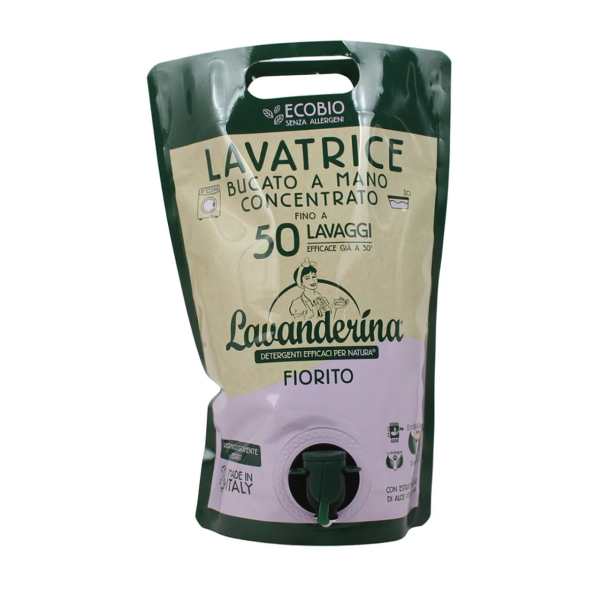 Lavanderina Detersivo Lavatrice 2 l Detersivo Lavatrice