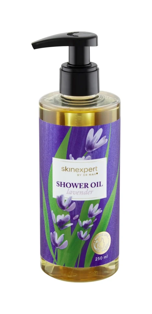 SkinExpert Olio-Doccia Alla Lavanda 250Ml Per Tutti i Tipi di Pelle