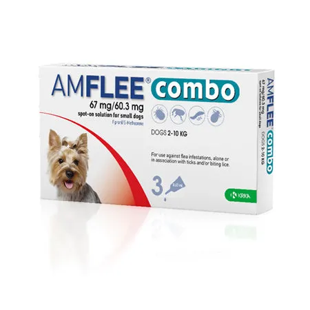 Amflee Combo 3 Pipette 2-10 kg Cani
