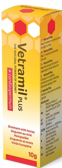 Vetramil Plus Pomata Uso Veterinario Al Miele Antiprurito 10 g