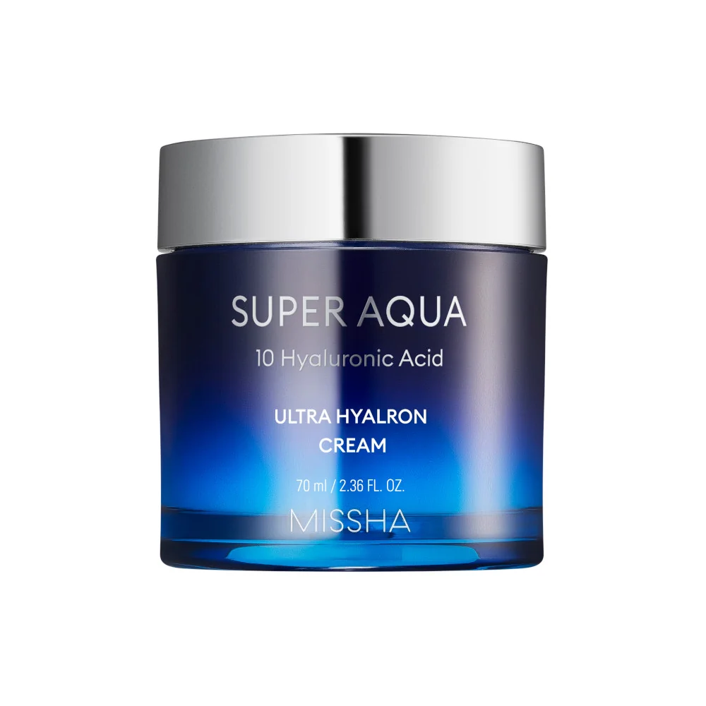 Missha Super Aqua Ultra Hyalron Cream 70 ml Pelle Normale e Mista