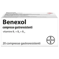 Benexol Trattamento per Carenza di Vitamine B 20 Compresse