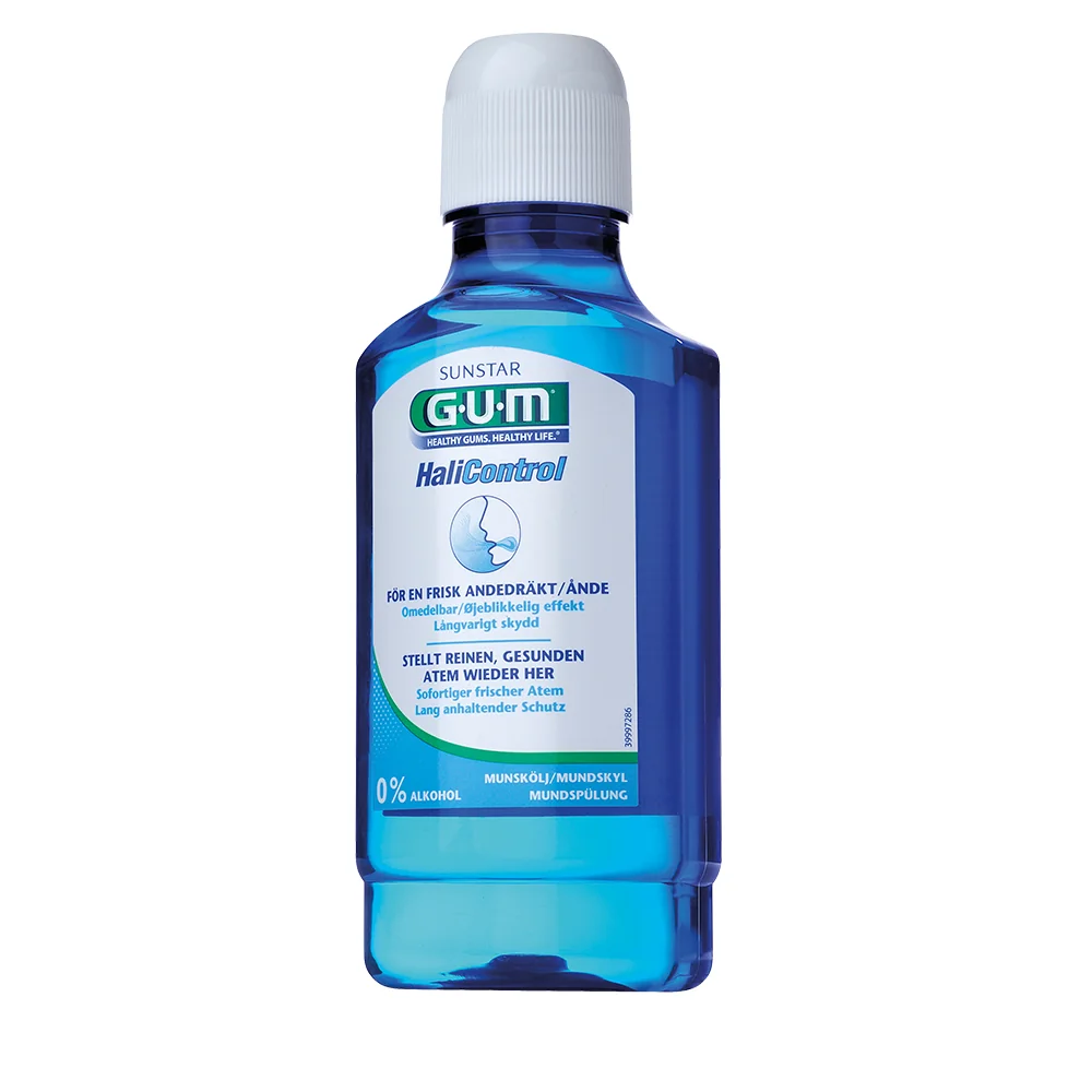 Gum Halicontrol Collutorio  300 ml Contro l'alito cattivo