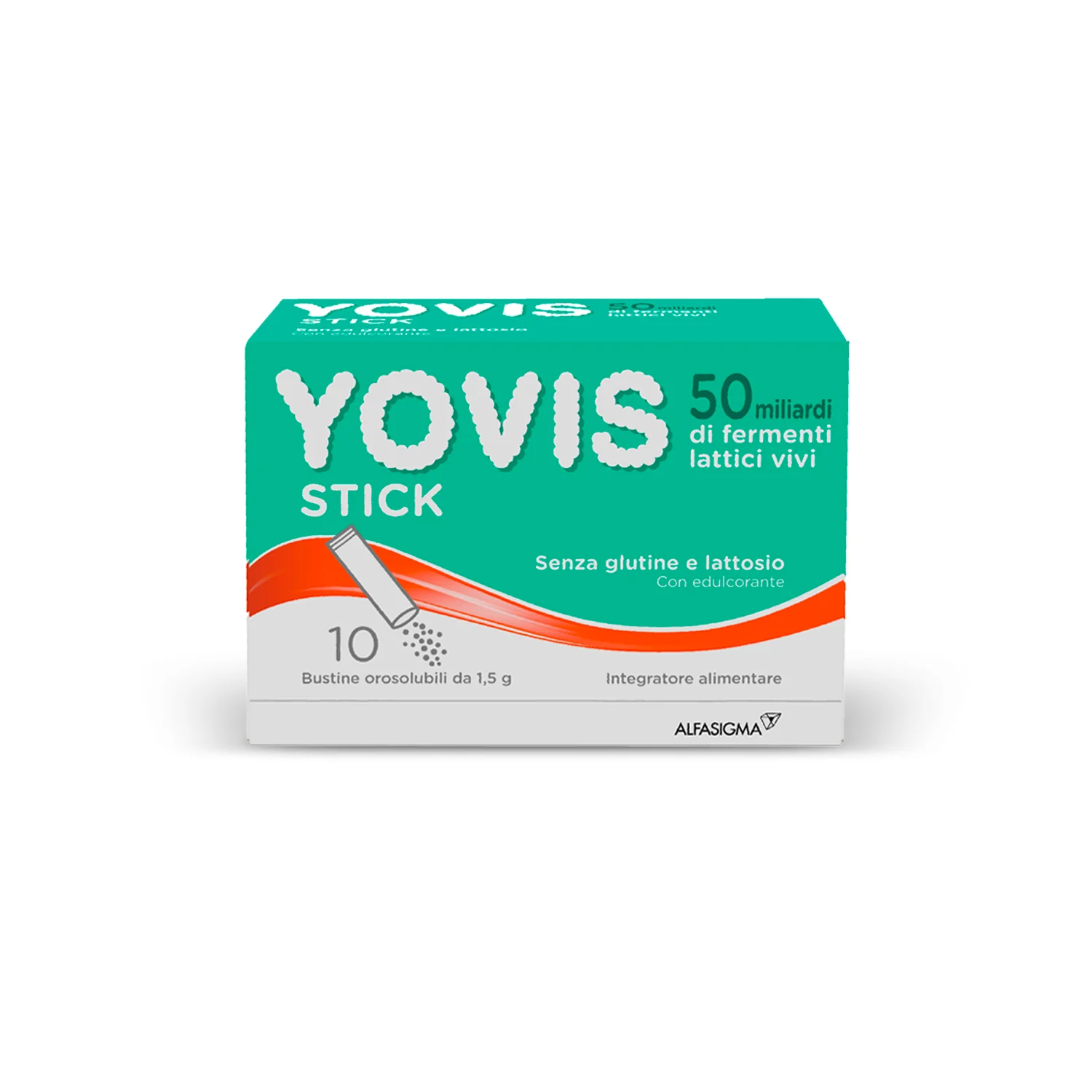 Yovis Stick 10 Bustine Per l'Equilibrio della Flora Intestinale Alterata
