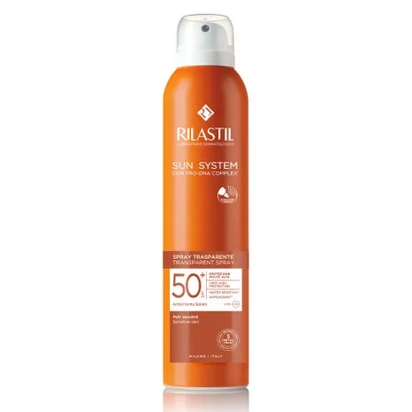 Rilastil Sun System Trasparent Spray SPF 50+ 200 ml Protezione Corpo