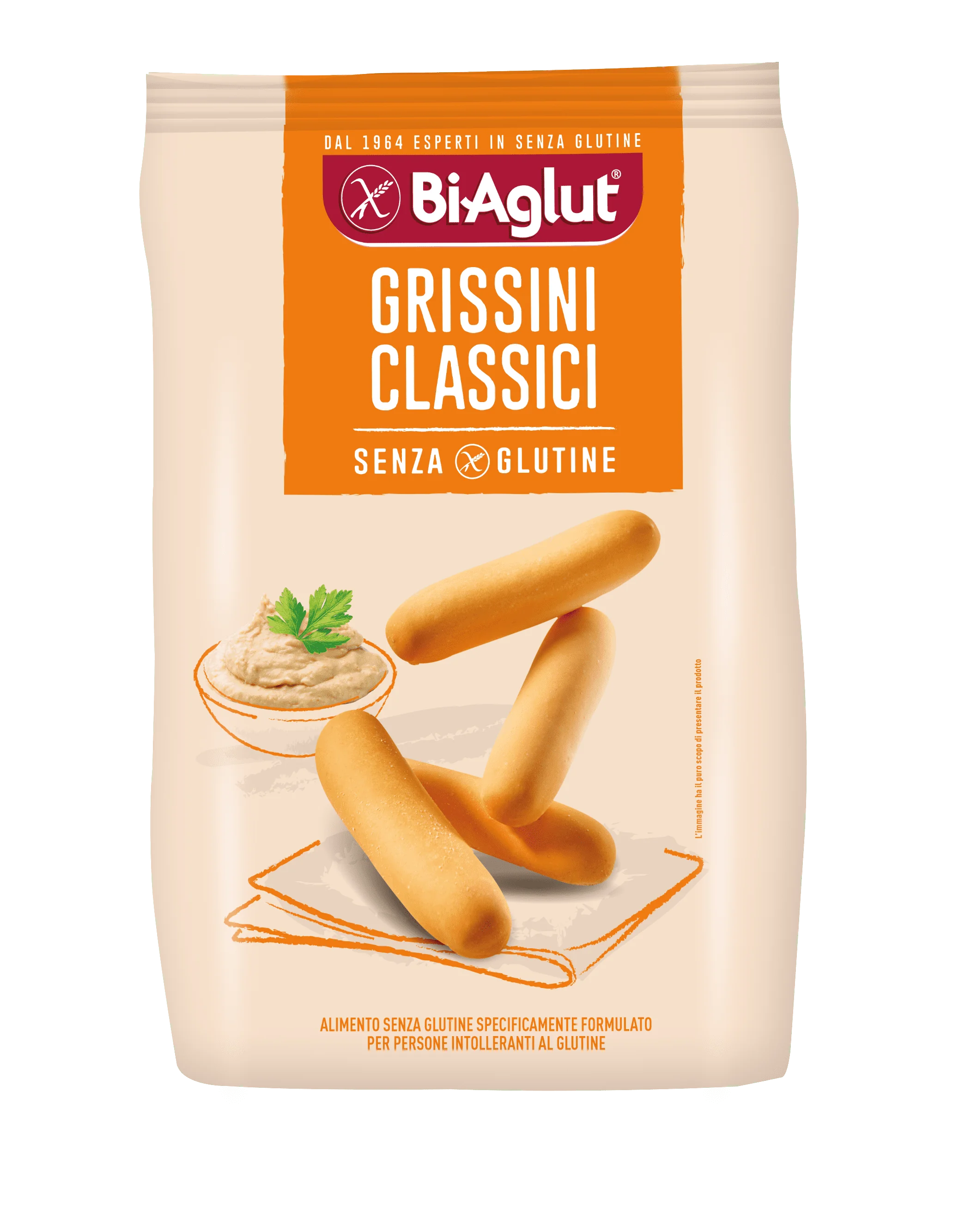 Biaglut Grissini Sesamo 150 g Senza Glutine