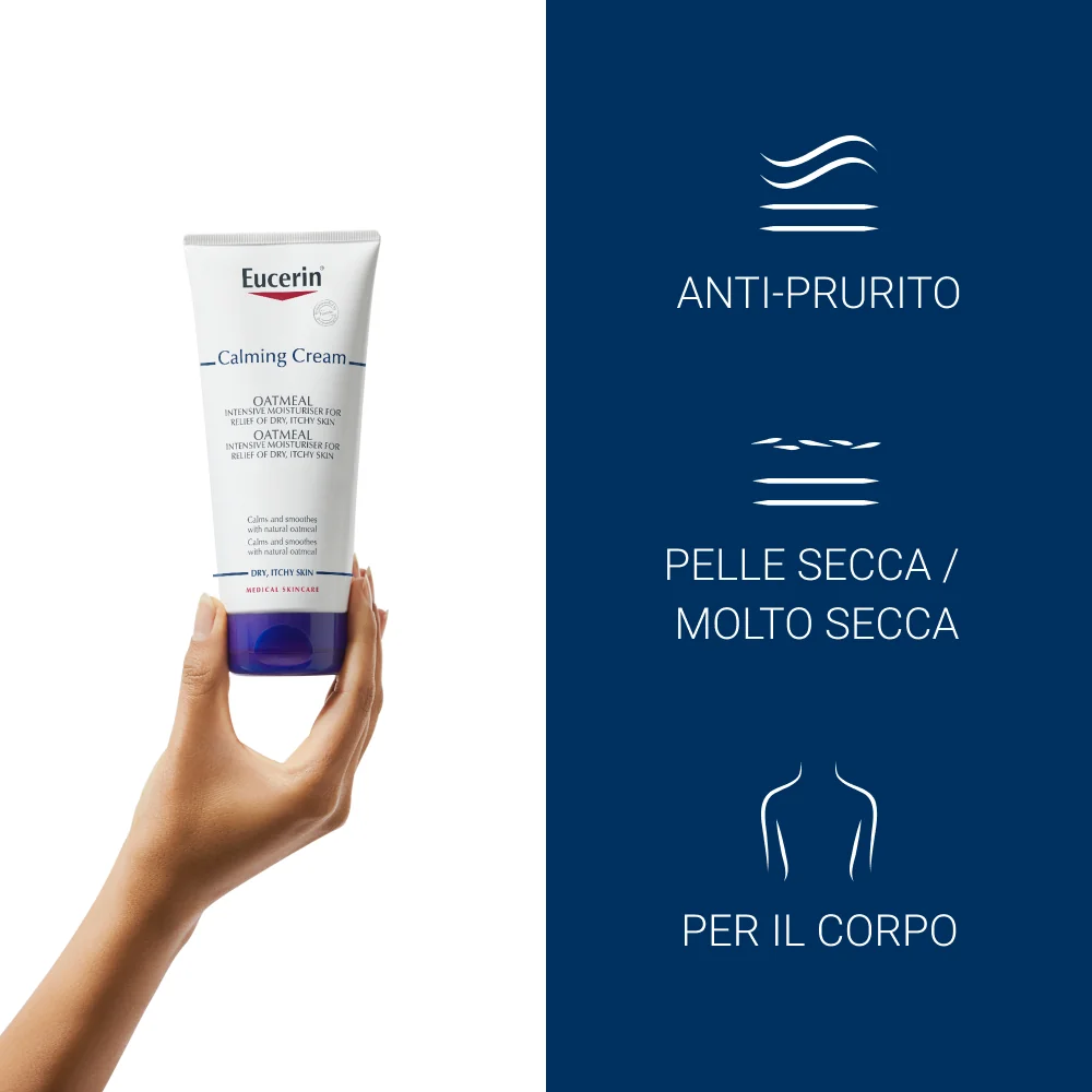 Eucerin Crema Lenitiva Prurito 200 ml Con Avena Colloidale