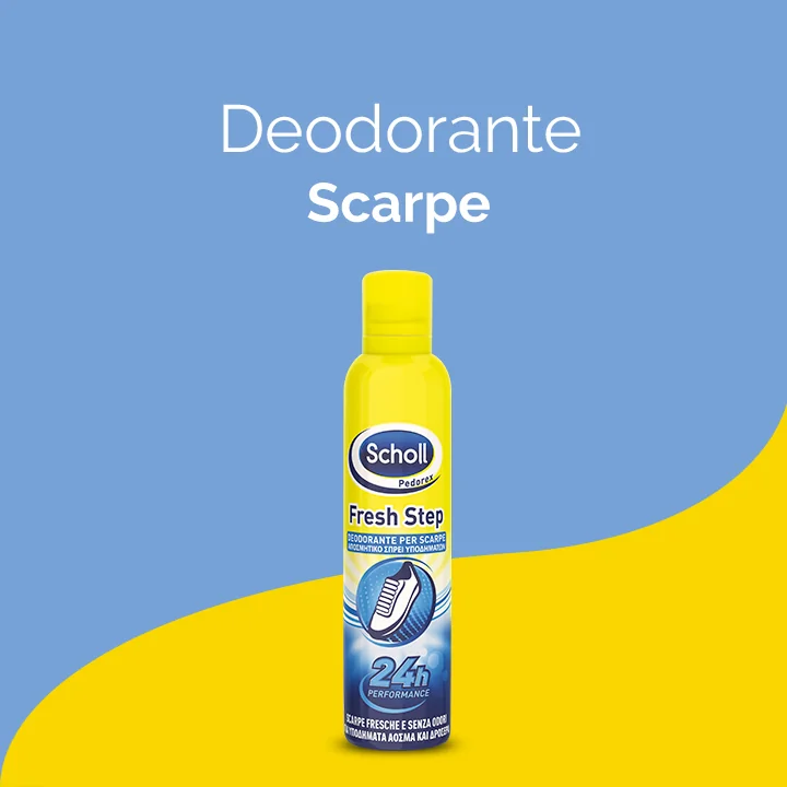 Scholl Deo Control Spray Scarpe Benessere Piedi