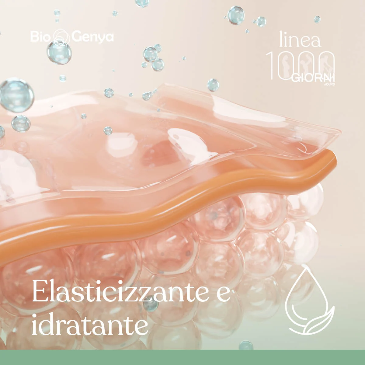 Biogenya 1000Giorni Oliogel 200 ml Massaggio Corpo Mamma e Bimbo