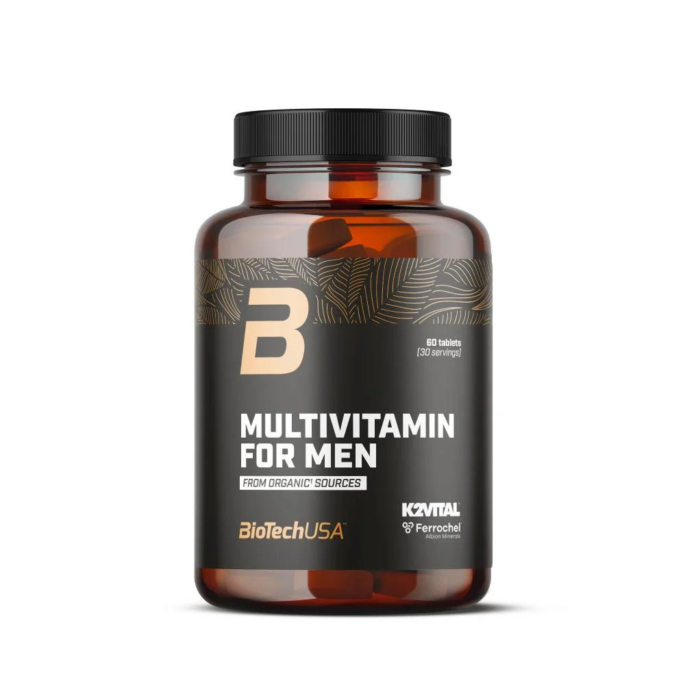 Biotechusa Multivitamin Men 60 Compresse Senza Iodio