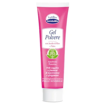 EuPhidra AmidoMio Gel Polvere 50 ml Con Talco Assorbente Protettivo