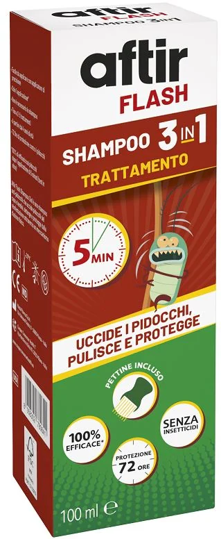 Aftir Flash Shampoo 3In1 100Ml