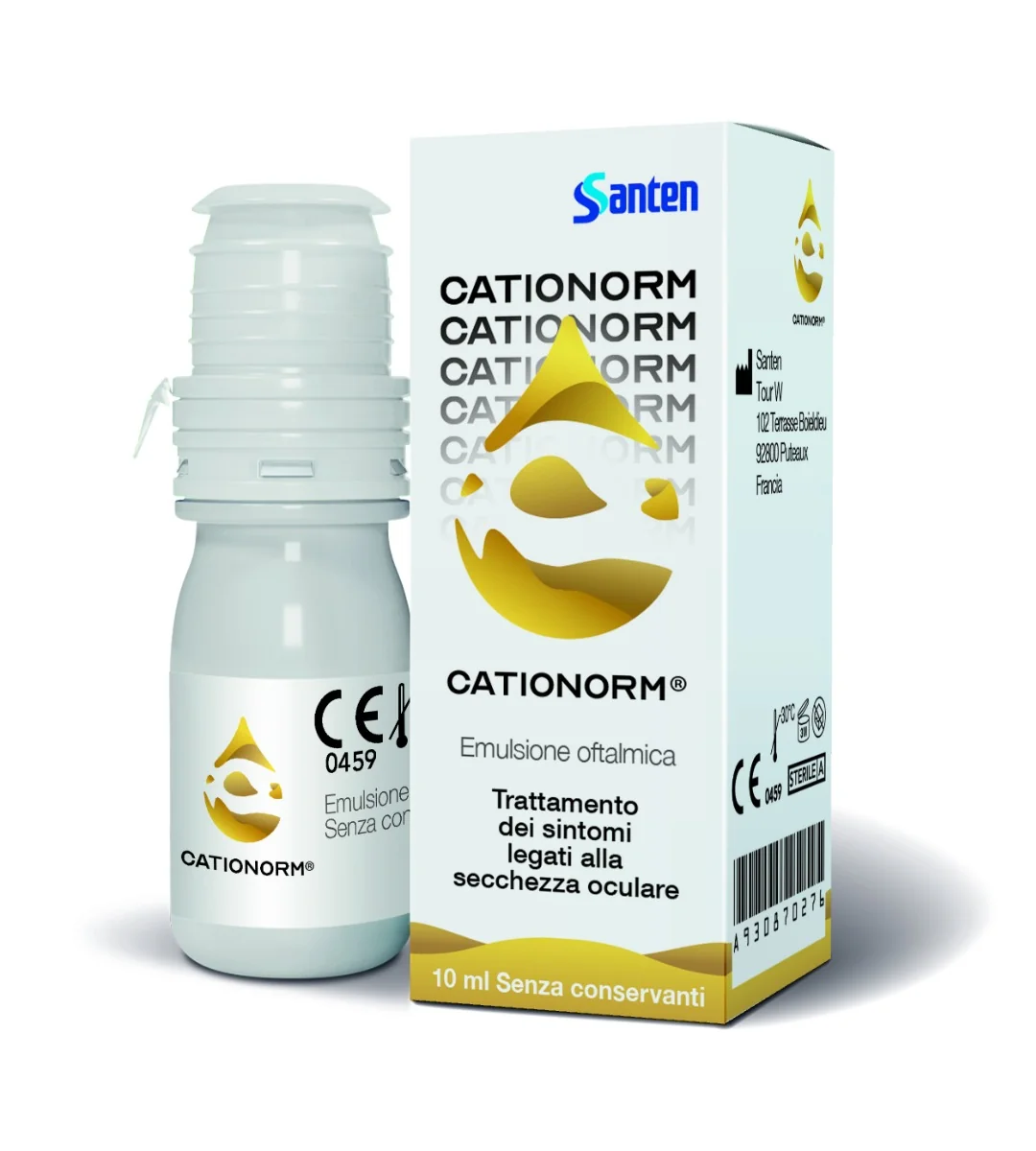 Cationorm Multi Gocce 10 ml Emulsione Oftalmica