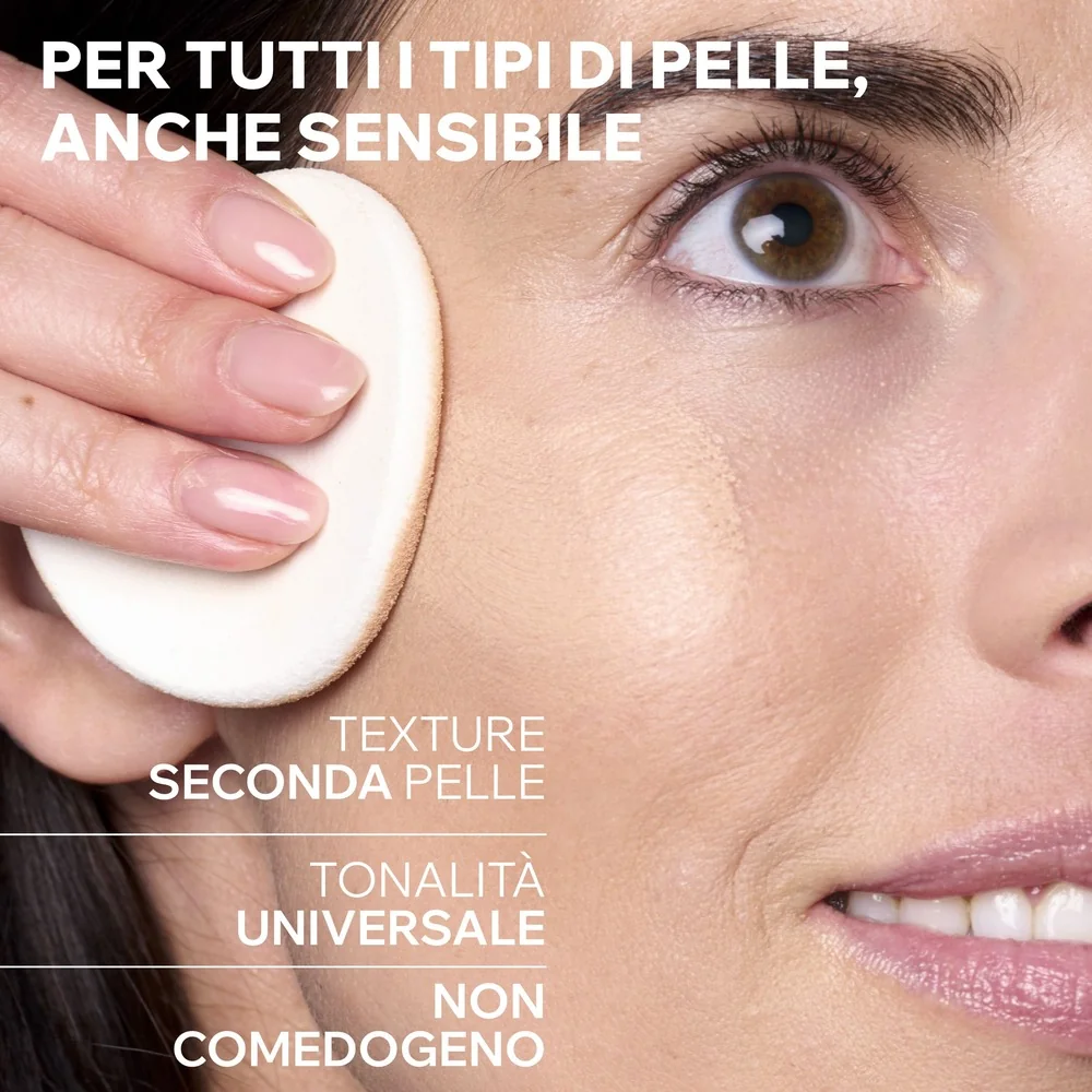 Uriage Eau Thermale Crema Compatta all'Acqua Colorata SPF30 10 g Colorito Uniforme