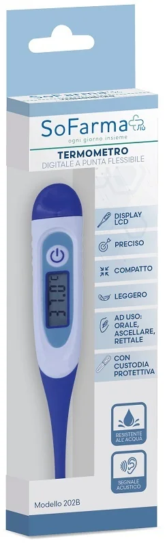 Sofarmapiu' Termometro Digitale Fless