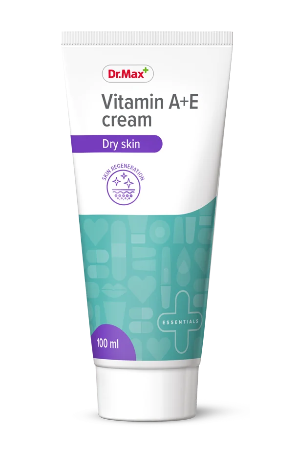 Dr. Max Crema Vitamina A+E 100Ml Idratazione e Rigenerazione della Pelle