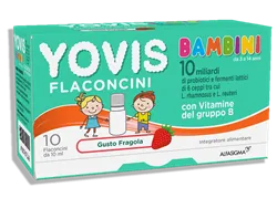 Yovis Bambini Fragola 100Ml Nf Probiotici e Fermenti Lattici