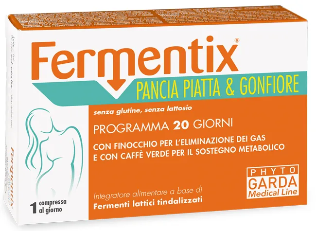 PHYTO GARDA FERMENTIX PANCIA PIATTA & GONFIORE 20 COMPRESSE