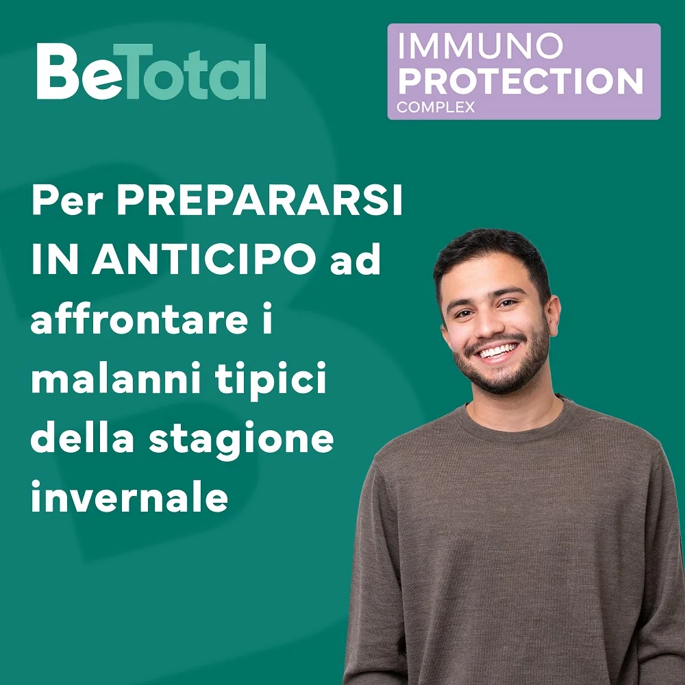 Be-Total Immuno Protection 14 Bustine Integratore Alimentare Difese Immunitarie Vitamina B Zinco