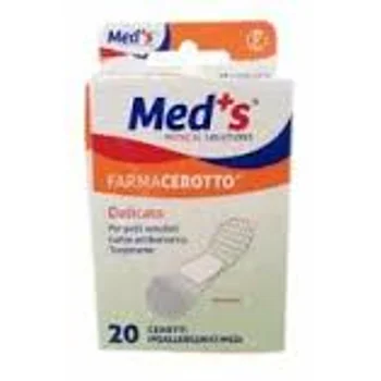 Med's Strips Cerotti TNT Elasticizzato Medi 20 Pezzi