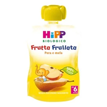 Hipp Bio Frutta Frullata Mela Pera 90G 100% Frutta