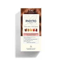 Phyto Phytocolor 7.43 Biondo Ramato Dorato Colorazione Permanente Senza Ammoniaca