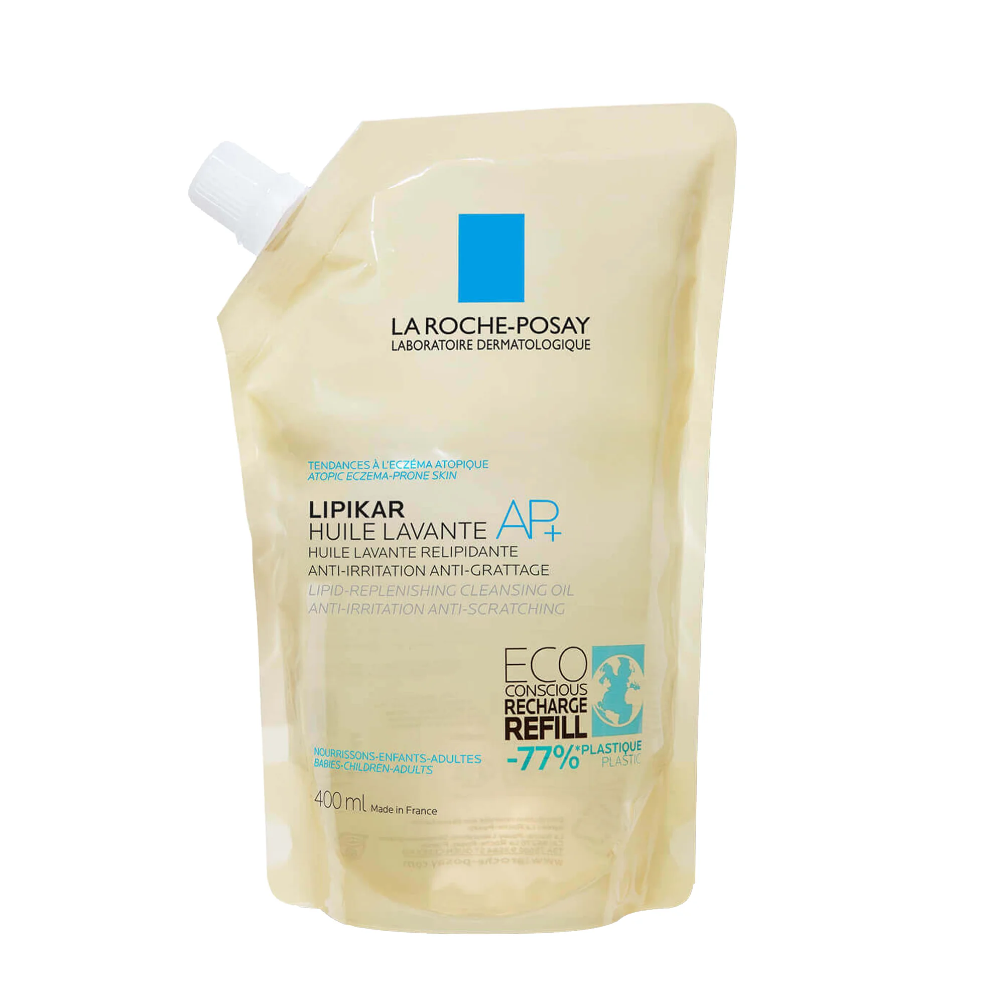 La Roche Posay Lipikar Olio Detergente AP+ Ricarica 400 Ml Idratante
